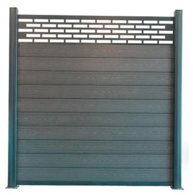 Durable Maintenance Free Farm Fence WPC Composite Fence